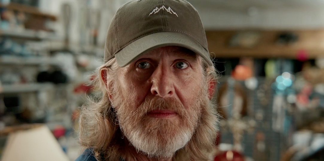 Cal sees June inside Trader Rob's Outpost